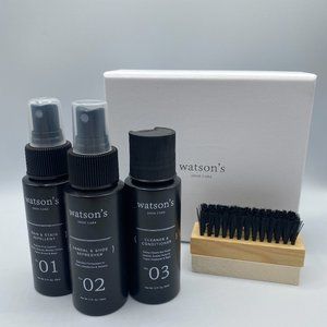Watson's leather shoe care kit